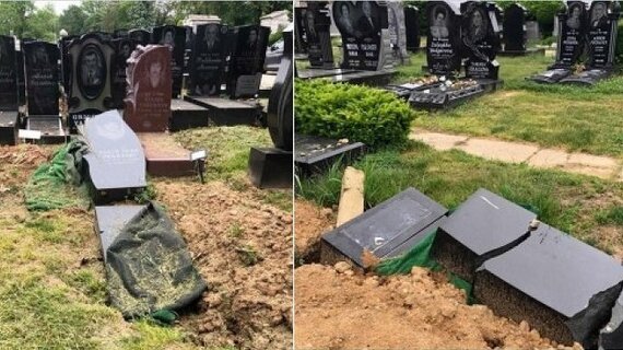 Atrocities at Mt. Carmel cemetery